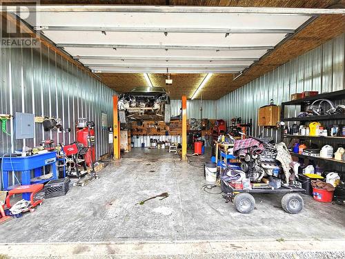 6585 Frenkel Road, Prince George, BC - Indoor Photo Showing Garage