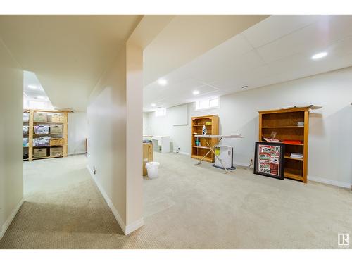 15006 Rio Terrace Dr Nw, Edmonton, AB - Indoor Photo Showing Basement