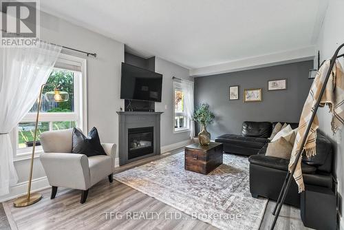 1536 Coldstream Drive, Oshawa (Taunton), ON - Indoor Photo Showing Living Room With Fireplace