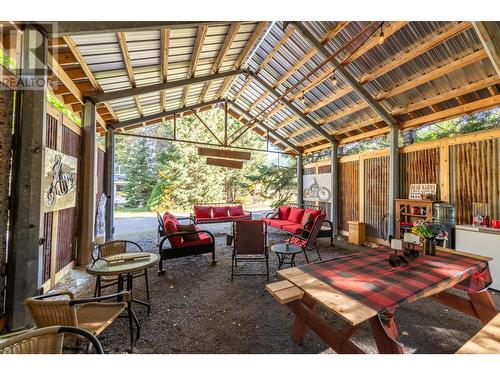 9848 6 Highway, Salmo, BC - Outdoor With Deck Patio Veranda With Exterior