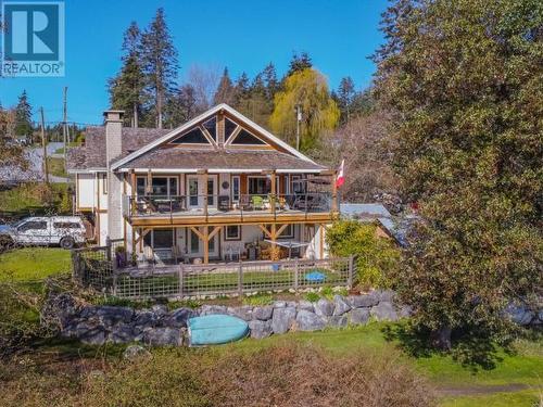 4810 Sanderson Road, Texada Island, BC - Outdoor With Deck Patio Veranda