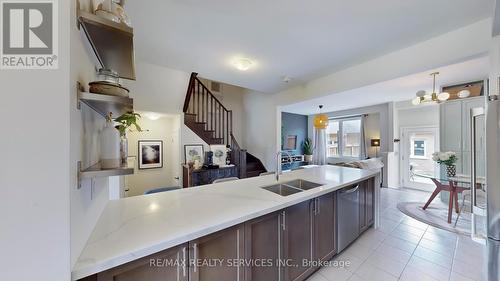 256 Inspire Boulevard, Brampton, ON - Indoor Photo Showing Kitchen With Double Sink