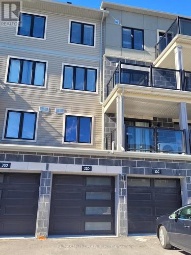 32D Lookout Drive, Clarington, ON - Outdoor With Balcony With Facade