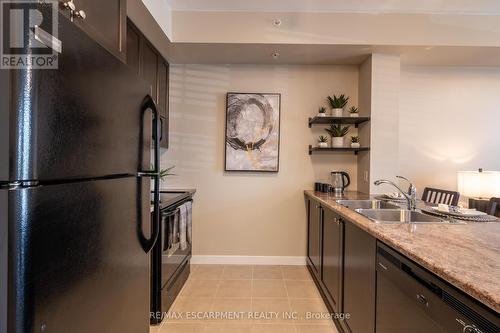 239 - 5010 Corporate Drive, Burlington, ON - Indoor Photo Showing Kitchen With Double Sink