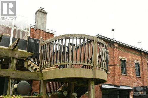 Deck Railing Detail - 55 Ivy Crescent, Ottawa, ON - Outdoor With Exterior