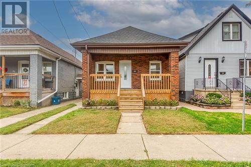 413 Paling Avenue, Hamilton, ON - Outdoor With Deck Patio Veranda With Facade