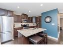 #38 5317 3 Av Sw, Edmonton, AB  - Indoor Photo Showing Kitchen With Stainless Steel Kitchen With Double Sink 