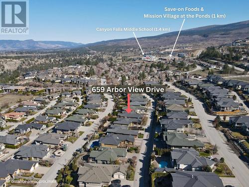 659 Arbor View Drive, Kelowna, BC - Outdoor With View