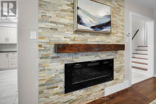 51 Barrett Crescent, London, ON - Indoor With Fireplace