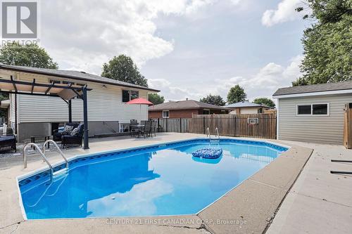 51 Barrett Crescent, London, ON - Outdoor With In Ground Pool With Backyard With Exterior