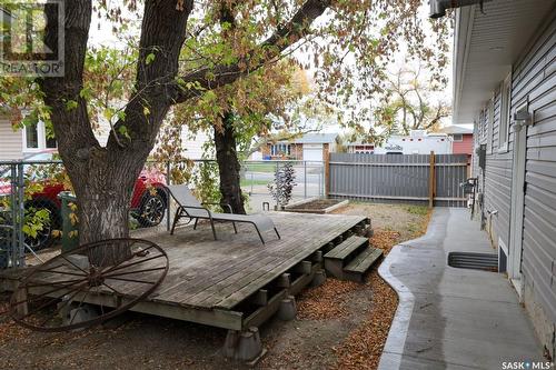 74 Weekes Crescent, Regina, SK - Outdoor With Deck Patio Veranda With Exterior