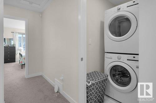 #133 2905 141 Street Sw, Edmonton, AB - Indoor Photo Showing Laundry Room