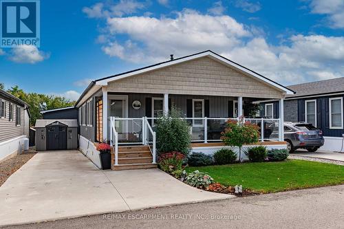 4449 Milburough Line/ 8 Poplar Street, Burlington, ON - Outdoor With Deck Patio Veranda With Facade