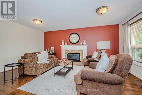 126 Howell Road, Oakville, ON - Indoor Photo Showing Living Room With Fireplace