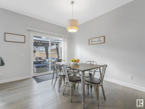 6507 167B Av Nw, Edmonton, AB - Indoor Photo Showing Dining Room