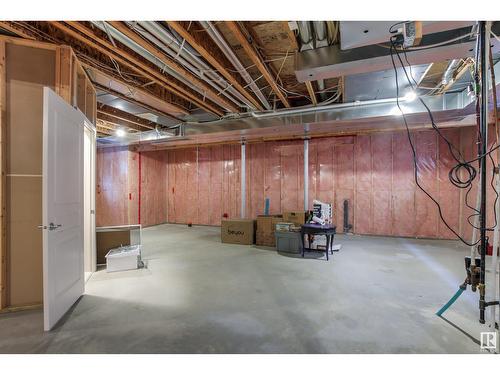 5406 Mcluhan End En Nw, Edmonton, AB - Indoor Photo Showing Basement