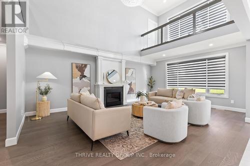 4114 Campbell Street N, London, ON - Indoor Photo Showing Living Room With Fireplace