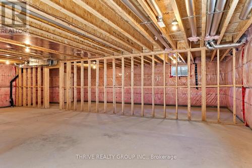 Pre-framed basement with separate entrance - 4114 Campbell Street N, London, ON - Indoor Photo Showing Basement