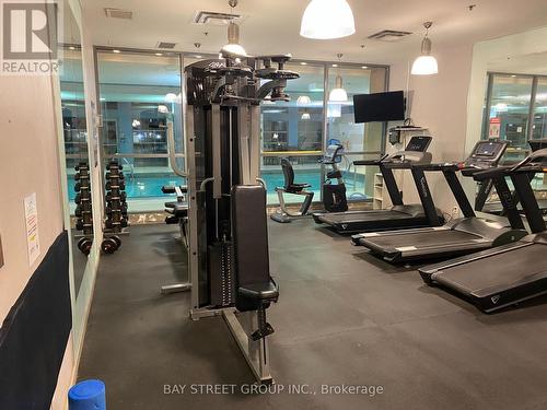 3901 - 18 Spring Garden Avenue, Toronto, ON - Indoor Photo Showing Gym Room