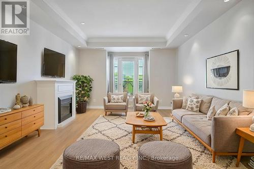 420 - 3351 Cawthra Road, Mississauga, ON - Indoor Photo Showing Living Room