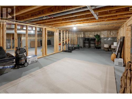 4480 Gallaghers Forest S, Kelowna, BC - Indoor Photo Showing Basement