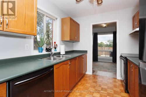 57 Cottingham Crescent, Kawartha Lakes (Lindsay), ON - Indoor Photo Showing Kitchen With Double Sink