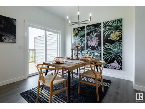 980 Daniels Lo Sw, Edmonton, AB - Indoor Photo Showing Dining Room