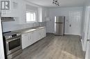 Upstairs Unit - 46 Lefebvre Avenue, Cornwall, ON  - Indoor Photo Showing Kitchen With Double Sink 