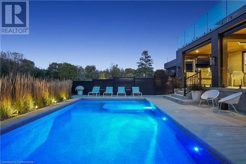 346 Snyders Road East, Baden, ON - Outdoor With In Ground Pool