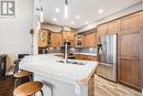 1088 Sunset Drive Unit# 633, Kelowna, BC  - Indoor Photo Showing Kitchen With Stainless Steel Kitchen With Double Sink With Upgraded Kitchen 