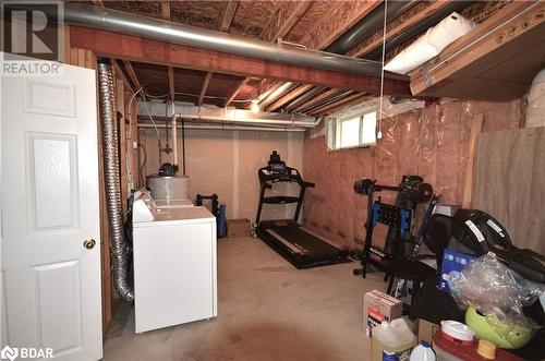 Laundry Room and Storage - 175 Stanley Street Street Unit# 11, Barrie, ON - Indoor Photo Showing Basement