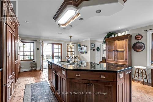 21837 Concession 6 Road, South Glengarry, ON - Indoor Photo Showing Kitchen With Double Sink