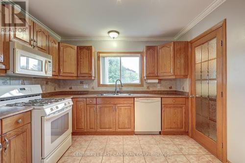 216 Highbury Avenue N, London, ON - Indoor Photo Showing Kitchen With Double Sink