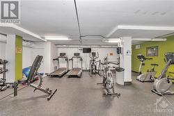 Fitness Center in Basement - 