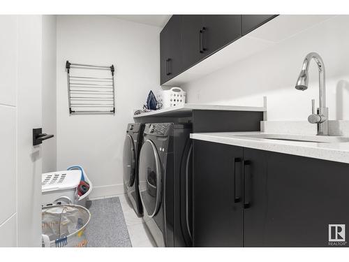 316 42 St Sw, Edmonton, AB - Indoor Photo Showing Laundry Room