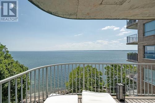 604 - 2190 Lakeshore Road, Burlington, ON - Outdoor With Body Of Water With Balcony With View