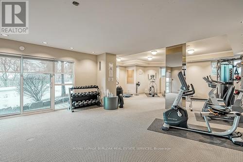 604 - 2190 Lakeshore Road, Burlington, ON - Indoor Photo Showing Gym Room