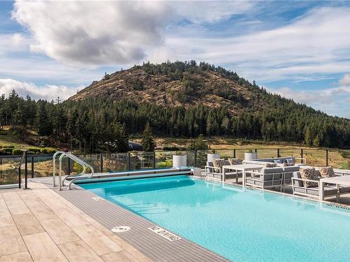 1410-2000 Hannington Rd, Langford, BC - Outdoor With In Ground Pool With View