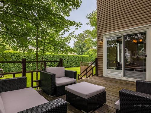 Patio - 35 Rue Des Liards, Blainville, QC - Outdoor With Deck Patio Veranda With Exterior