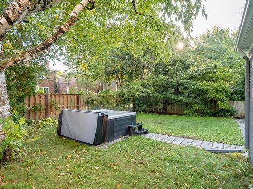 Backyard - 11831 Rue Lavigne, Montréal (Ahuntsic-Cartierville), QC - Outdoor With Above Ground Pool With Backyard