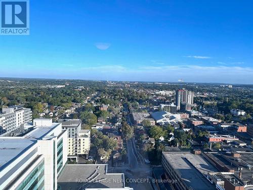 2501 - 60 Frederick Street, Kitchener, ON - Outdoor With View