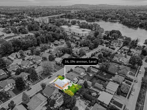 Aerial photo - 34 59E Avenue, Laval (Laval-Des-Rapides), QC - Outdoor With View