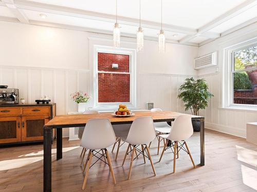 Dining room - 3852 Av. Marlowe, Montréal (Côte-Des-Neiges/Notre-Dame-De-Grâce), QC - Indoor Photo Showing Dining Room