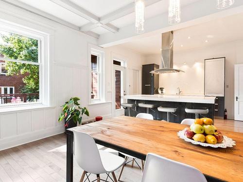 Kitchen - 3852 Av. Marlowe, Montréal (Côte-Des-Neiges/Notre-Dame-De-Grâce), QC - Indoor Photo Showing Dining Room