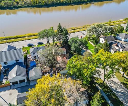 593 Lyndale Drive, Winnipeg, MB - Outdoor With Body Of Water With View