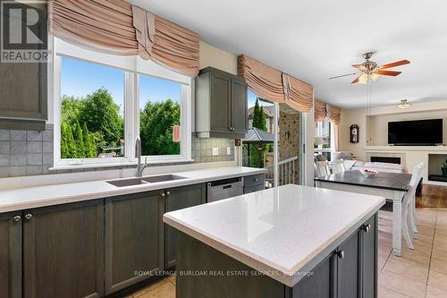 2247 Pathfinder Drive, Burlington, ON - Indoor Photo Showing Kitchen With Double Sink