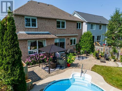 2247 Pathfinder Drive, Burlington, ON - Outdoor With In Ground Pool With Deck Patio Veranda