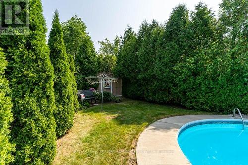 2247 Pathfinder Drive, Burlington, ON - Outdoor With In Ground Pool