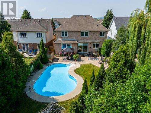 2247 Pathfinder Drive, Burlington, ON - Outdoor With In Ground Pool