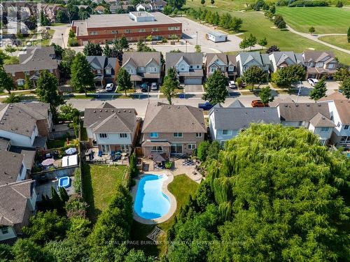 2247 Pathfinder Drive, Burlington, ON - Outdoor With In Ground Pool With View